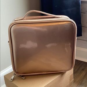 Rose Gold Makeup Case